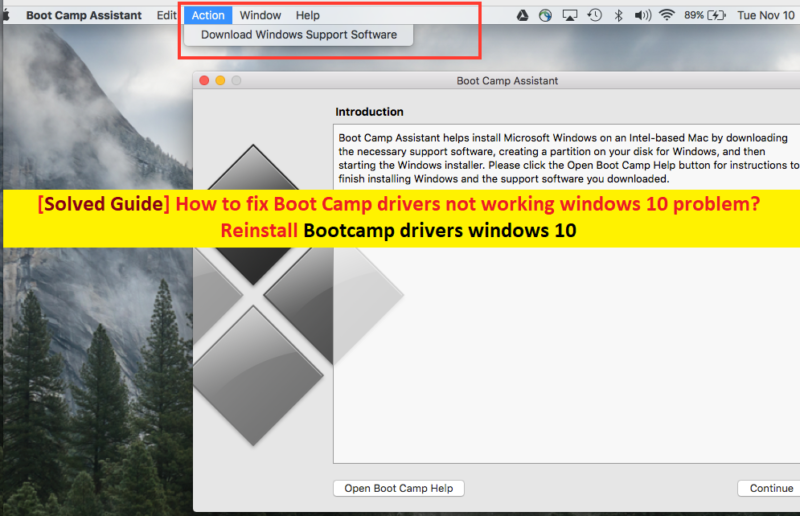 windows for mac bootcamp download